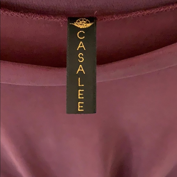 Casalee Front Gathered Blouse - Picture 6 of 7